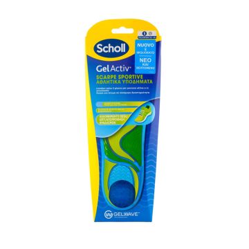 Scholl Gel Activ Sport Стелки за спортни обувки за жени 1 чифт