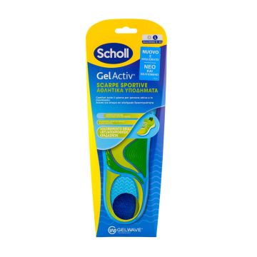 Scholl Gel Activ Sport Стелки за спортни обувки за мъже1 чифт
