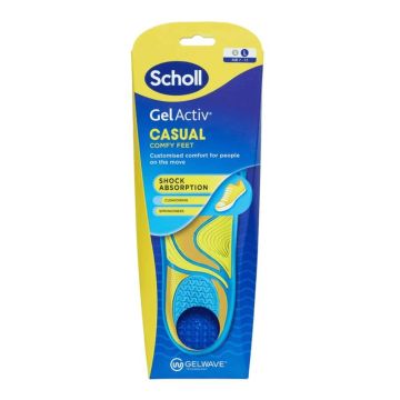 Scholl Gel Activ Casual Стелки за ежедневни обувки за мъже 1 чифт