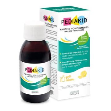 Pediakid Сироп против гадене и повръщане по време на пътуване 125 мл