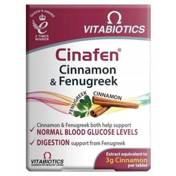 Cinafen Канела и Сминдух х 60 таблетки Vitabiotics