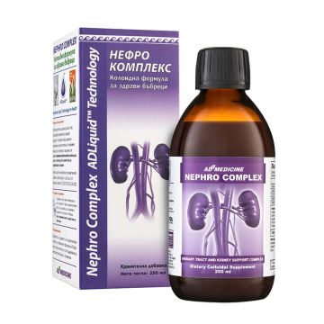 ADLiquid Nephro Complex Колоидна формула за здрави бъбреци 250 мл AD Medicine