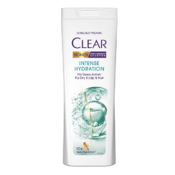 Clear Women Intense Hydration Интензивен хидратиращ шампоан против пърхот за жени 360 мл
