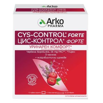 Cys-Control Forte за уринарен комфорт саше x 10 бр