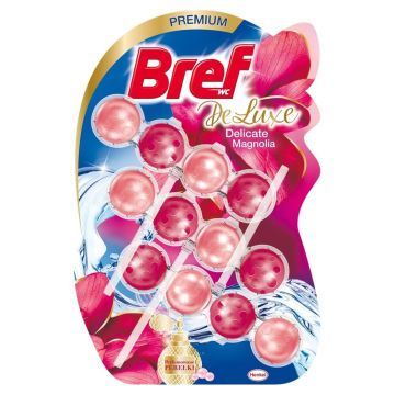 Bref Premium de Luxe Delicate Magnolia Ароматизатор за тоалетна магнолия 3 х 50 гр