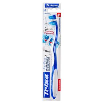 Trisa Perfect White Medium Избелваща четка за зъби