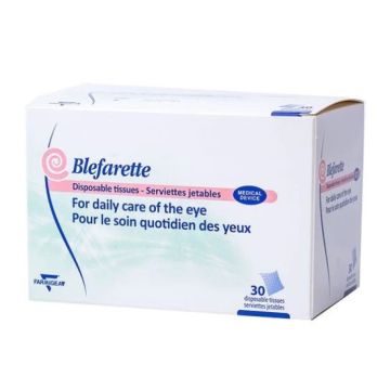 Blefarette Влажни кърпички за очи 30 бр Farmigea