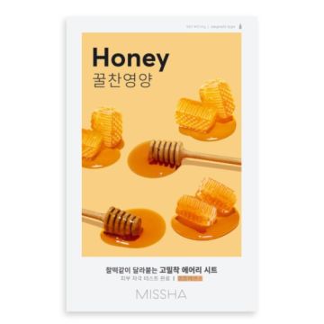 Missha Air Fit Озаряваща шийт маска за лице с мед 1 бр