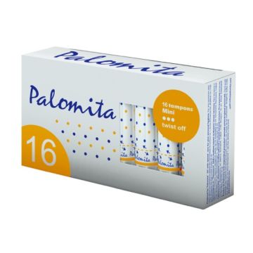 Palomita Mini Twist Off Дамски тампони Размер Мини 16 бр