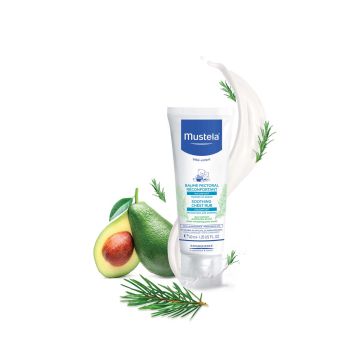 Mustela Пекторален балсам със загряващо действие преди сън 40 мл