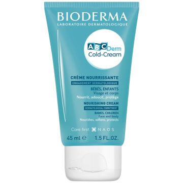 Bioderma ABC Derm Подхранващ колд крем за лице и тяло 45 мл