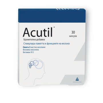 Acutil за памет и концентрация х 30 капсули Angelini 