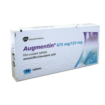 Аугментин 875 мг / 125 мг х 14 таблетки GlaxoSmithKline