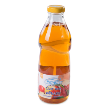 Ganchev Сок от ябълки 4М+ 750 мл