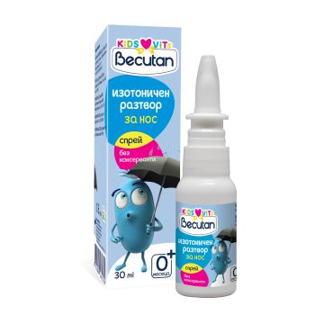 Becutan KIDS VITS Изотоничен разтвор за нос спрей 30 мл Alkaloid