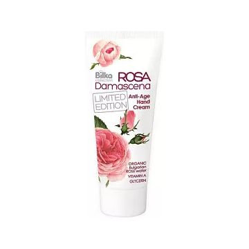 Bilka Rosa Damascena Подмладяващ крем за ръце 100 мл