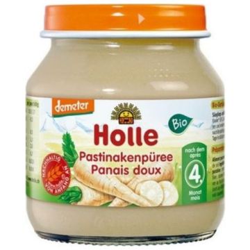 Holle Био пюре от пащърнак 4М+ 125 гр