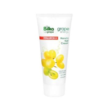 Bilka Grape Energy Hyaluron+ Хидратиращ крем за ръце и нокти с екстракт от бяло грозде 100 мл