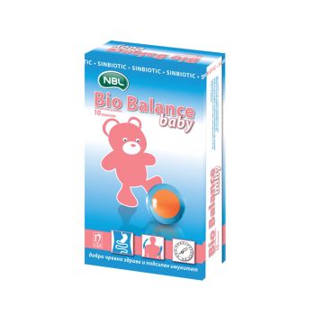 NBL Bio Balance Baby синбиотик срещу колики при новородени и бебета х 10 сашета Nobel
