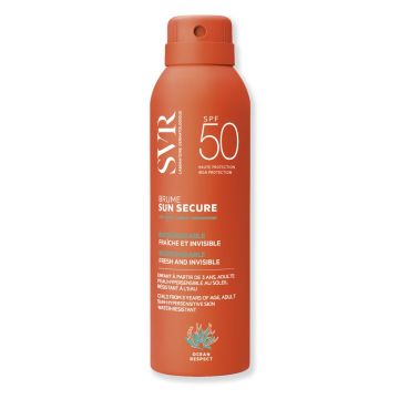 SVR Sun Secure Brume Слънцезащитен прозрачен спрей SPF50+ 200 мл