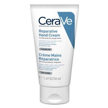 CeraVe Възстановяващ крем за ръце за много суха и груба кожа 50 мл