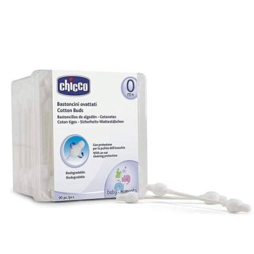 Chicco клечки за уши с ограничител  х90 бр