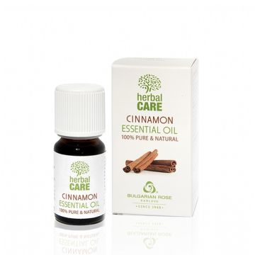 Herbal Care Етерично масло от канела ароматерапия 10 мл Българска роза