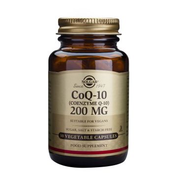 Solgar Coenzyme Q10 Коензим Q10 за здраво сърце 200 мг х30 капсули