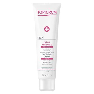 Topicrem CICA Soothing Cream Регенериращ успокояващ и хидратиращ крем 100 мл