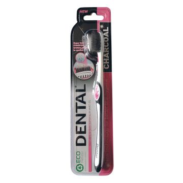 Dental Eco Charcoal Четка за зъби с активен въглен 