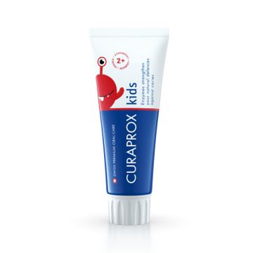Curaprox Kids Детска паста за зъби ягода 950 ppm 2+ г 60 мл