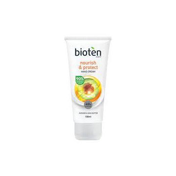 Bioten Nourish & Protect Подхранващ крем за ръце за суха и чувствителна кожа 100 мл