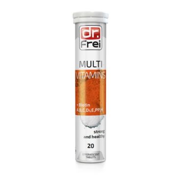 Dr. Frei Мultivitamins + Biotin х20 ефервесцентни таблетки