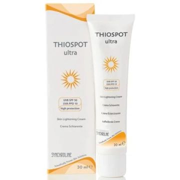 Synchroline Thiospot Депигментиращ крем за лице и тяло SPF 50+ 30 мл