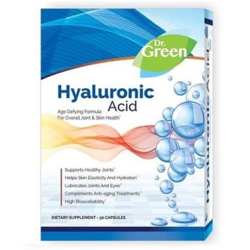 Hyaluronic Acid За здравето на кожата и ставите х30 капсули Dr. Green 