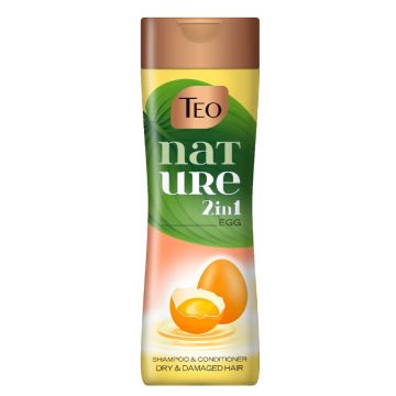 Teo Nature Shampoo Egg Шампоан и балсам с яйце 2в1 350 мл