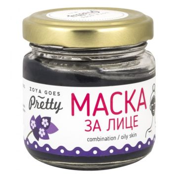 Zoya Goes Pretty Био маска за лице за комбинирана и мазна кожа 70 г
