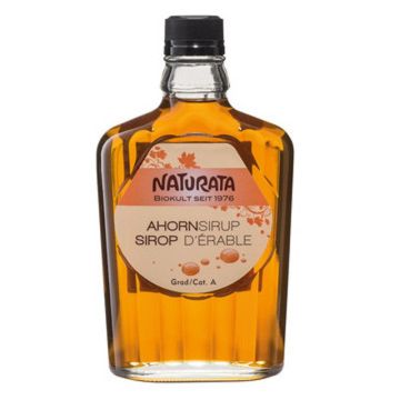 Био кленов сироп клас А 375 мл Naturata