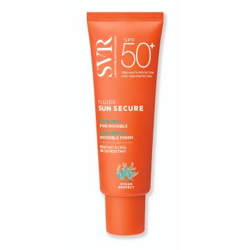 SVR Sun Secure Слънцезащитен флуид за лице SPF50+ 50 мл
