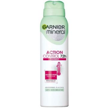Garnier Mineral Action Control Thermic 72h Дезодорант против изпотяване за жени 150 мл