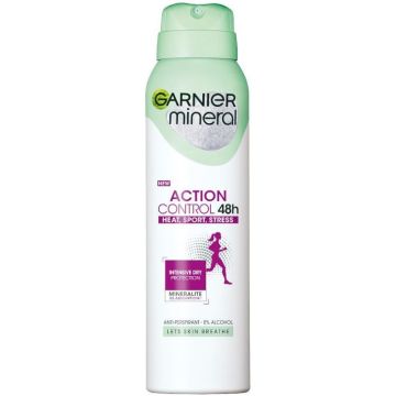 Garnier Mineral Action Control Dry Дезодорант спрей против изпотяване за жени 150 мл
