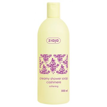 Ziaja Cashmire Proteins Creamy shower soap Жая крем душ за тяло с протеини от кашмир 500 мл