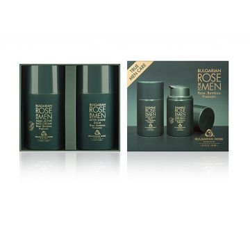 Bulgarian Rose For Men Комплект Крем 50 мл + Балсам за след бръснене 50 мл