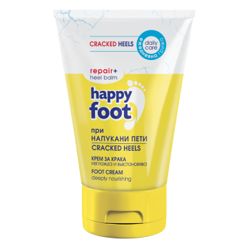 Agiva Happy Foot Cracket Heels Изглаждащ крем за крака при напукани пети 100 мл