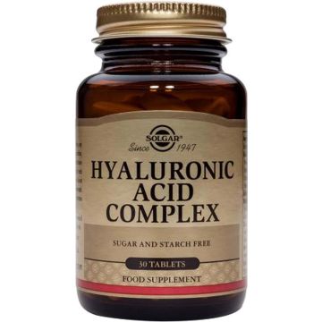 Solgar Hialuronic Acid Complex Хиалуронова киселина комплекс х30 таблетки