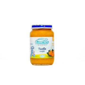 Ganchev Пюре тиква 4М+ 190 гр