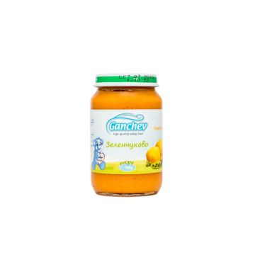 Ganchev Зеленчуково пюре 4М+ 190 гр