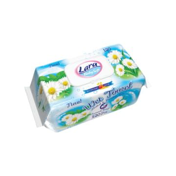 Lara Family Мокри кърпички с екстракт от лайка x120 бр