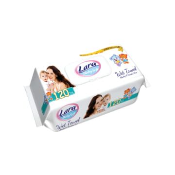 Lara Premium Бебешки мокри кърпички х120 бр