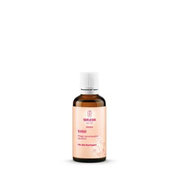 Weleda Mama Масажно масло за гърди за кърмачки 50 мл